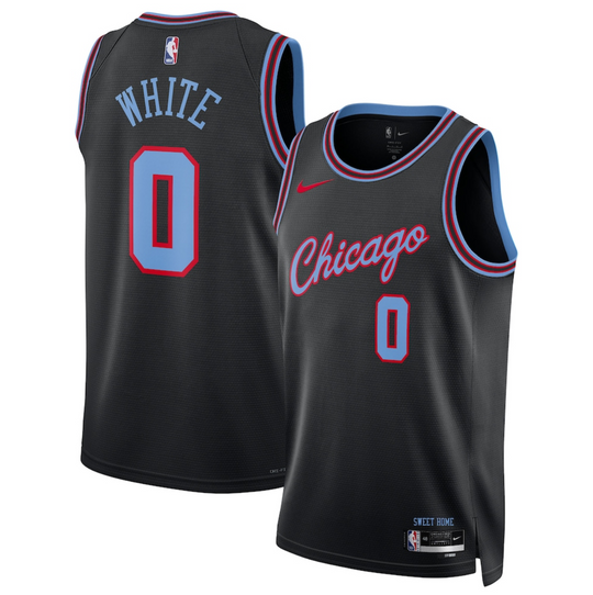 גופיית NBA שיקאגו בולס שחורה