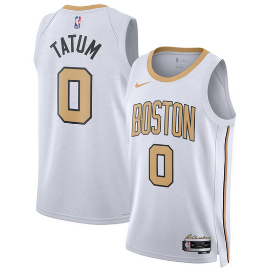 גופיית NBA בוסטון סלטיקס לבנה