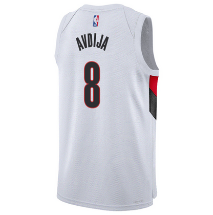 גופיית NBA דני אבדיה פורטלנד טרייל בלייזרס לבנה